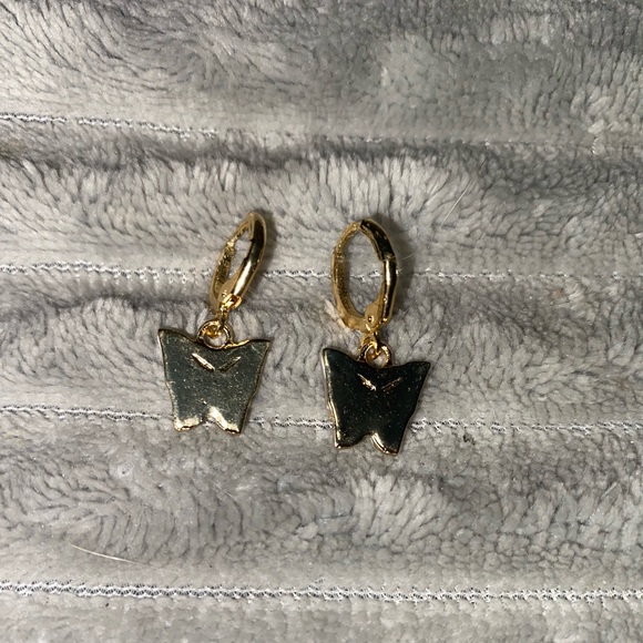 Butterfly earrings - Picture 3 of 3